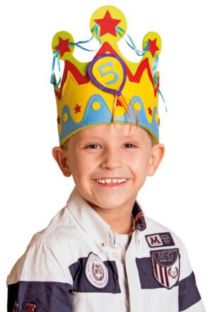 Birthday Crown Boy Age 1 - 5 Years