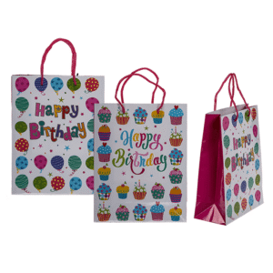 Paper Gift bag, Happy Birthday,