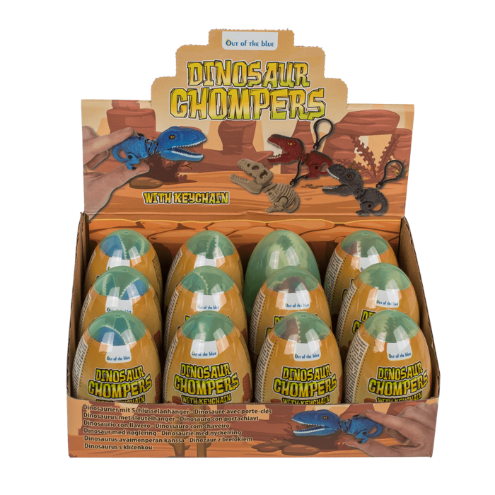 Dinosaur Chompers with keychain, - Image 2