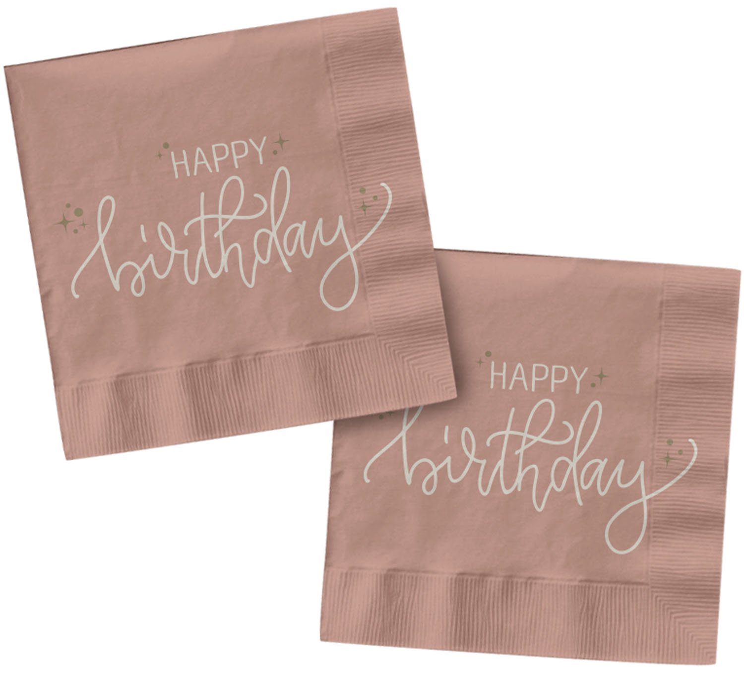 Napkins - Crème Rose - 33 x 33 cm - 20 pieces