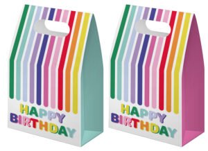 Gift bags - Stripetastic - 6 pieces