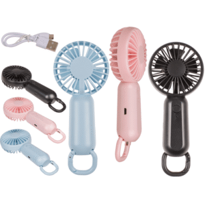 Mini-USB- Fan, approx. 6 x 15 cm, 3 colors ass.,