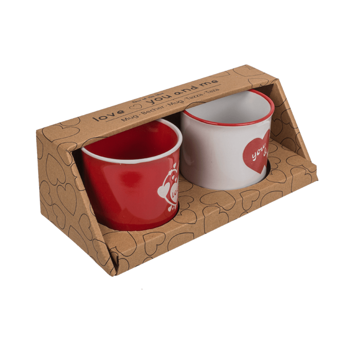 Mug, "Love" & "You & Me", - Image 2