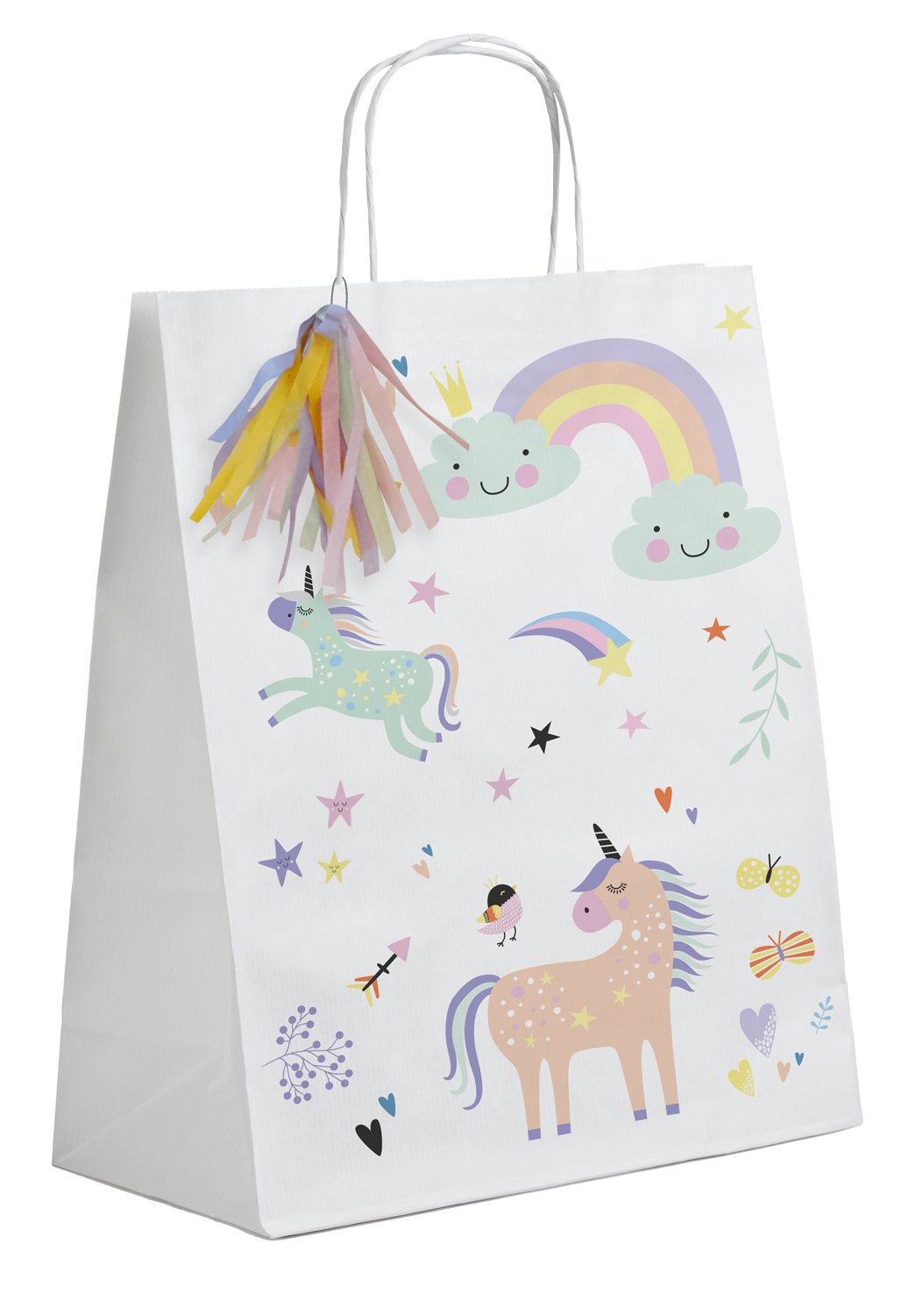Gift Bags Unicorns & Rainbows - 6 pieces