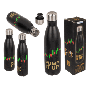 Meal drinking bottle, Crypto, Pump it up,