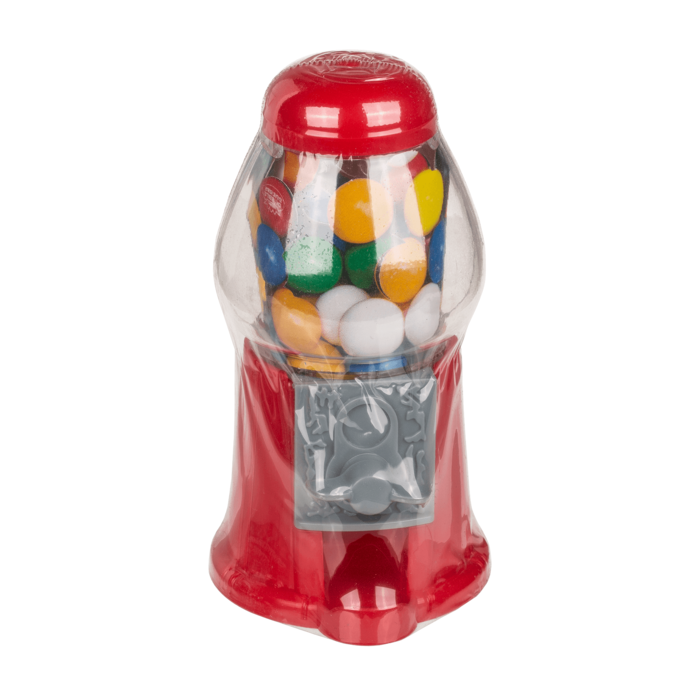 Red Gumball Machine, with ca. 25 g chewing gums, - Image 3
