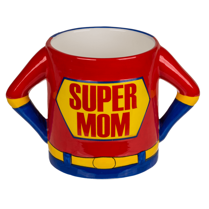 Mug, Super Mom, - Image 2