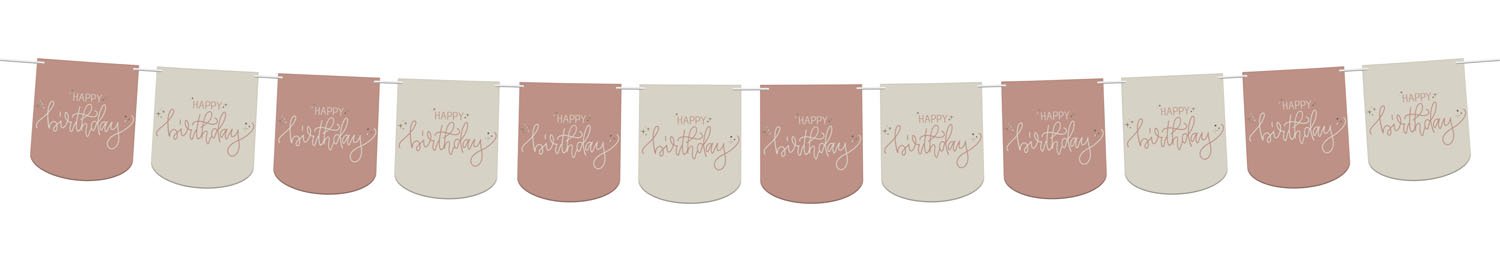 Flag Banner - Crème Rose - 6 meter - Image 2