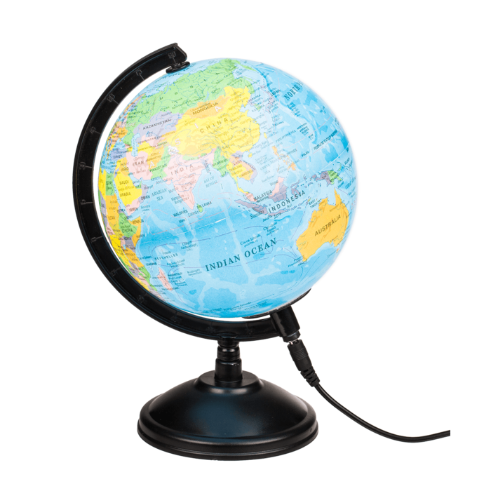 Lamp with LED, Globe, - Image 3