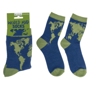 Socks, World Map, size 36-42,