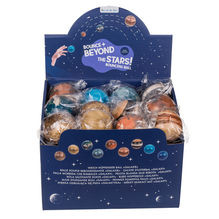 Bouncing ball, Galaxy planets, approx. 6 cm, - Image 2