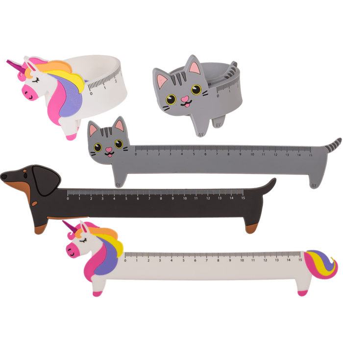 Ruler, approx. 22,9 x 2,3 cm,