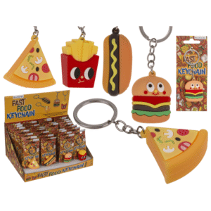 Metal keychain, Fast Food, - 24/1191#