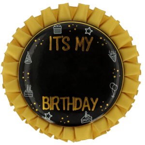 Button - "IT'S MY xx BIRTHDAY" - Shining Glam