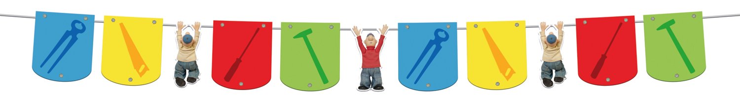Bunting Garland Pat & Mat - 4 m