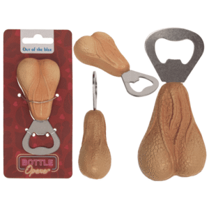 Metal bottle opener, Testicle,