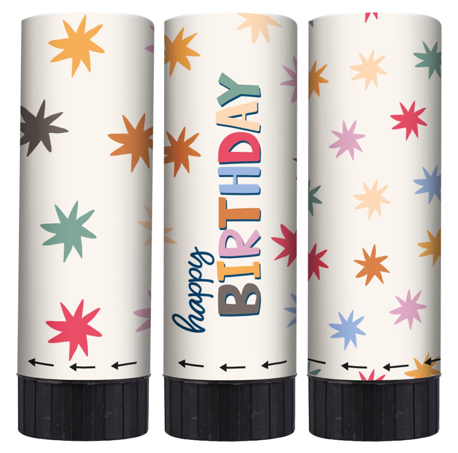 Party Popper Mini - Starburst - 3 pieces