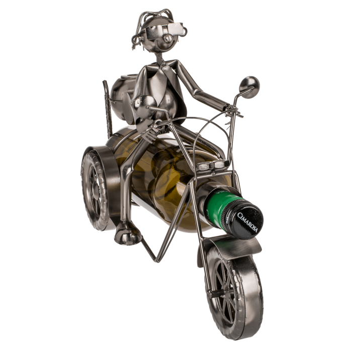 Metal bottle holder, Motorbiker, - Image 2