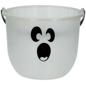 Bucket - Glow in the dark Ghost - Halloween - 20 x 20 cm