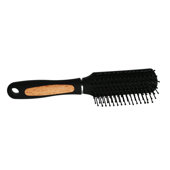 Hairbrush in wooden optic, - Image 4