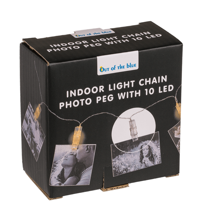 Light chain, Photo Peg, with 10 LED, - Image 3