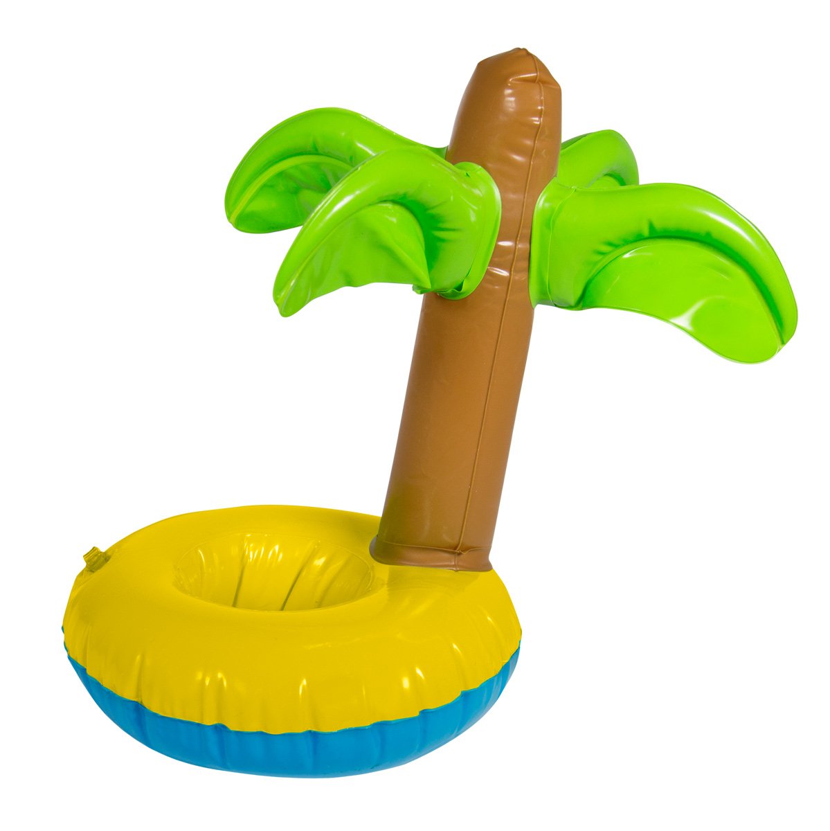 Inflatable Floating Palm Tree Cup Holder