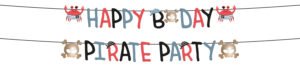 Letter Banner Set - Pirate Party - 1
