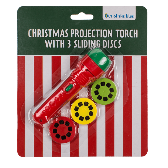 Projection torch, Christmas, incl. 3 x AG13, - Image 2