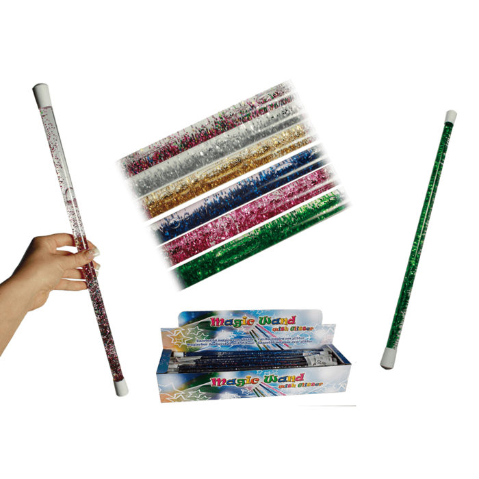Magic Wand with Glitter & colourful liquid,