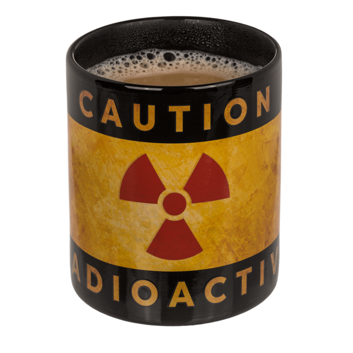 Mug, Nuklear, ca. 9 x 8,5 cm, stoneware, - Image 2