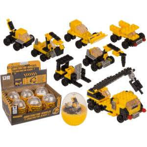 Construction blocks, Constructions Vehicles, 9 cm,