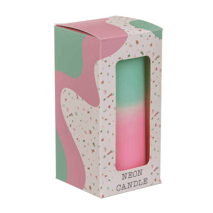 Pillar candle with color gradient - Image 3