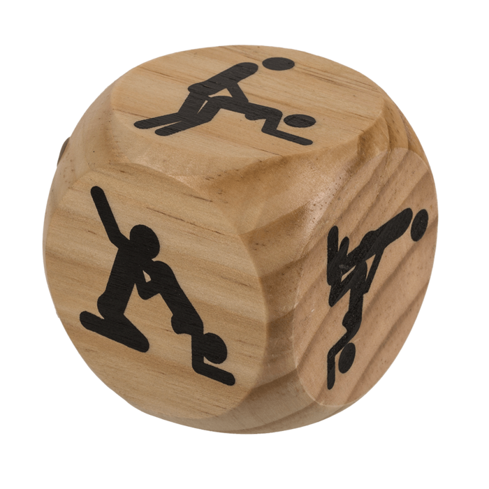 Wooden dice, Kamasutra, - Image 3