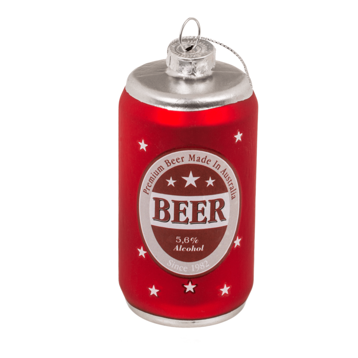 Glass tree hanger, beer, 3 assorted, - Image 3