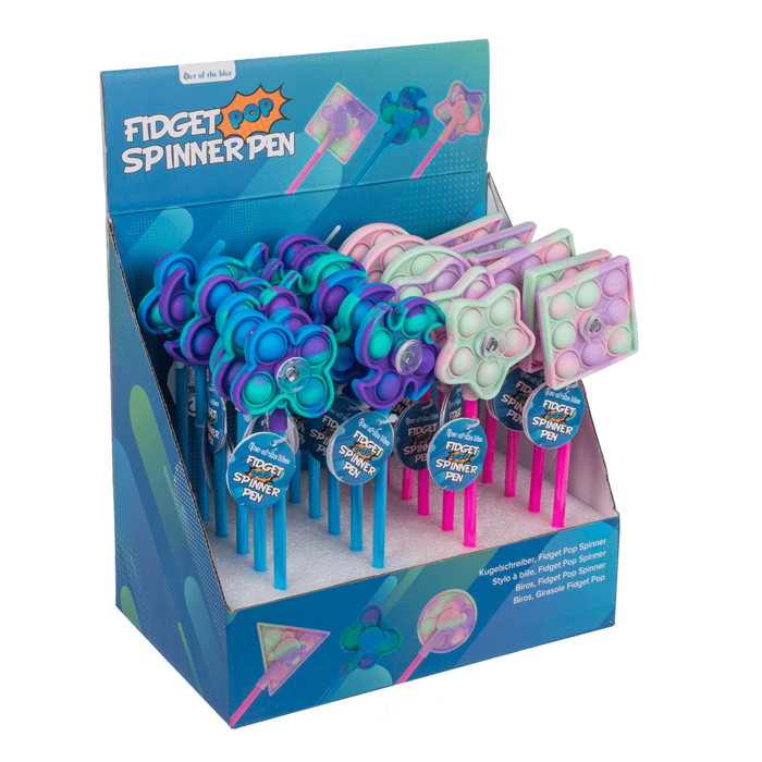 Pen, Fidget Pop Spinner, approx. 24 cm, - Image 3