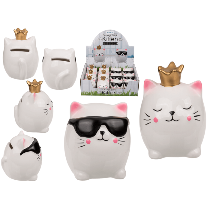 Savings bank, Kitten,