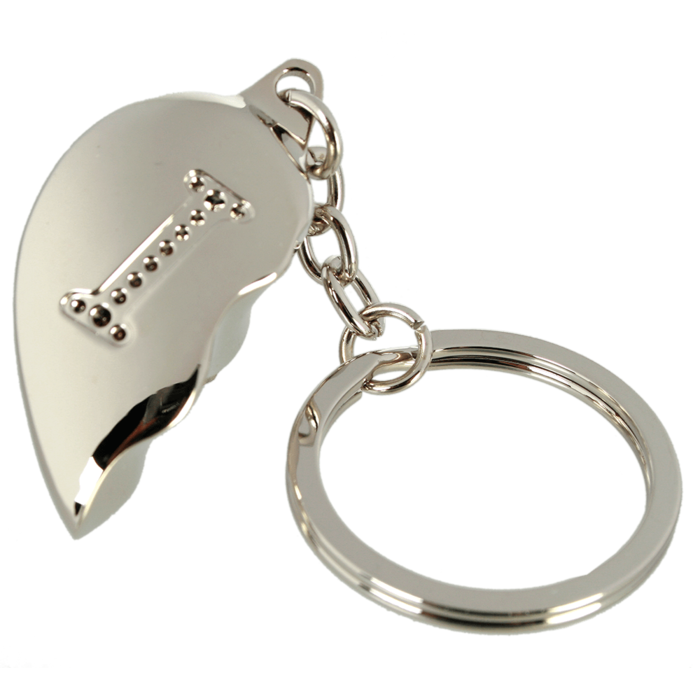 Metal Keychain, Broken Heart, - Image 2