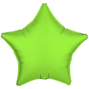 Foil Balloon Shape Star - Neon Green - 48 cm