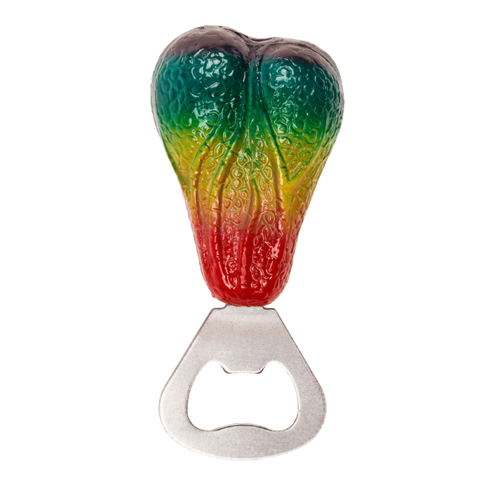 Metal bottle opener, Testicel, Rainbow, - Image 3