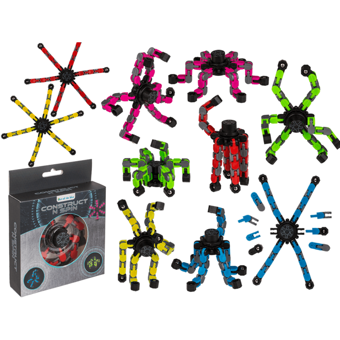 Construct NÂ Spin with steel balls,