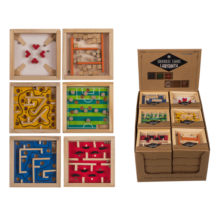 Wooden game of skill, Labyrinth,