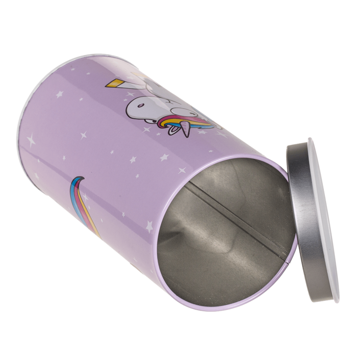 Tin Metal Money Bank, Comic Unicorn, - Image 2
