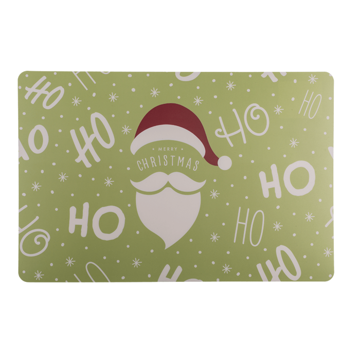 Polypropylen placemat, HO HO Santa, - Image 2