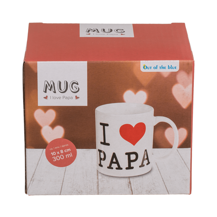 Mug, I love Papa, - Image 2