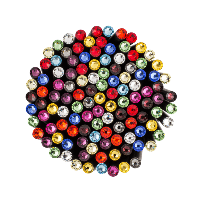 Black pencil with Swarovski stone, - Image 4