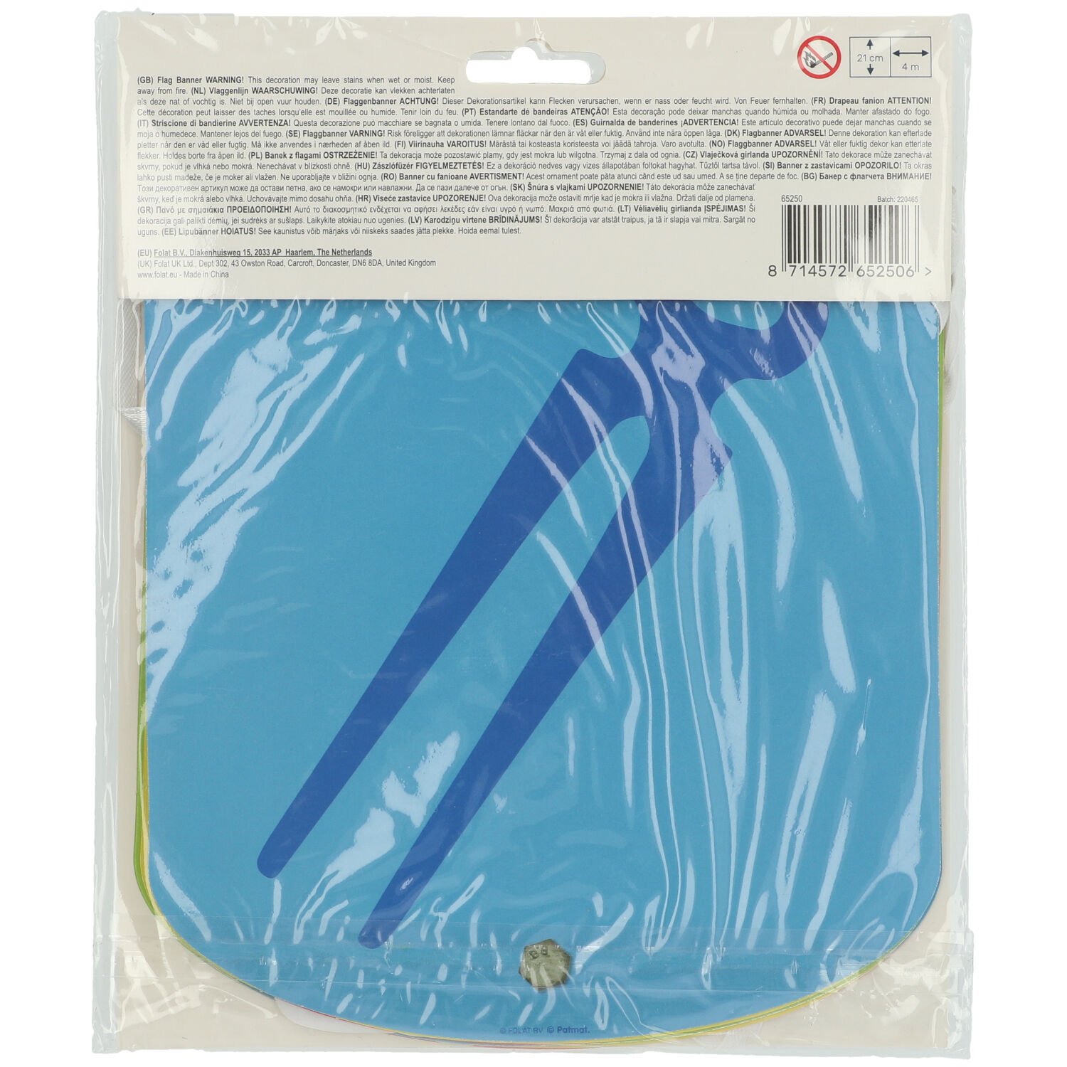 Bunting Garland Pat & Mat - 4 m - Image 3