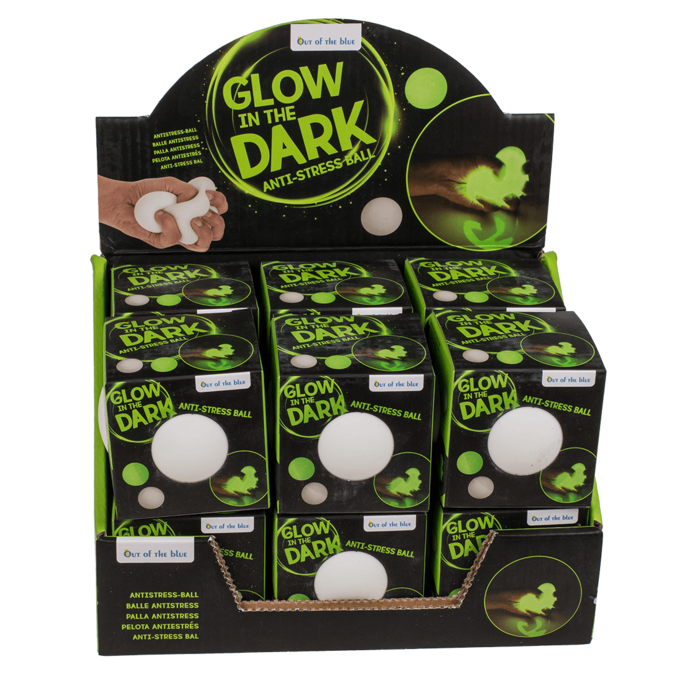 Squeeze anti stress ball, Glow in the dark, - Image 2