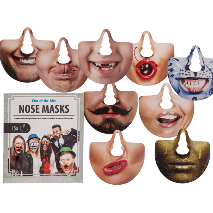 Party photo accessoires, nose masks,