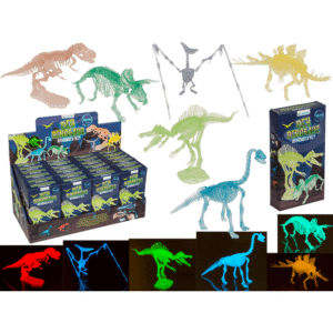 DIY Dinosaur Skeleton Assembly Kit, approx. 10 cm,