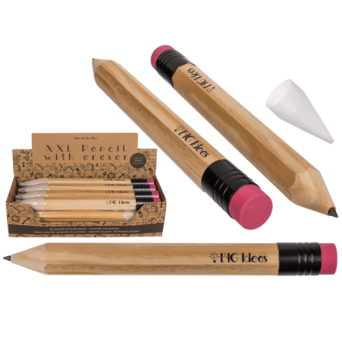 Giant pencil with eraser, Big Ideas,